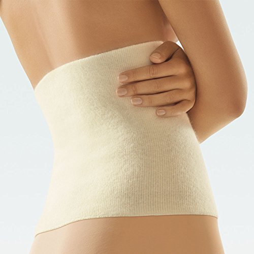 bort 106600 large haut CLIMACare Leibwärmer mit 44% Angora, 1 stück, large, beige