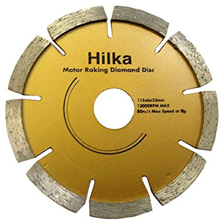 Hilka 51300004 4-1/2-inch Pro Craft Mortar Diamond Disc