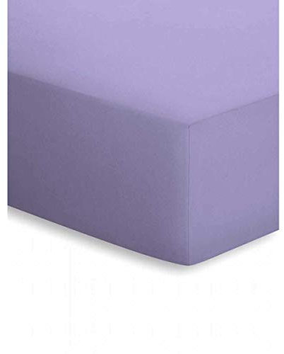 schlafgut Spannbetttücher Mako-Jersey 50041 Flieder - 129 150x200 cm