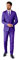 Opposuits Solid Purple Suitmeister Anzug, Violett, L