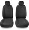 Mossa - Universal Sitzbezüge Auto kompatibel mit Hyundai ix35 (2010-2015) - Autositzbezüge Schonbezüge für Autositze - 2UNE-3