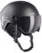 Black Crevice Casque de ski KAPRUN avec visière, blanc carbone mat/noir, M/L (58-61)..