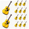 AK Giftshop Deko-Fahnen für Akustikgitarre, Musikinstrument für Partys, Essen und Cupcakes, 14 Stück