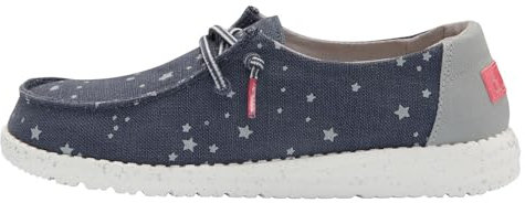 Hey Dude Wendy Youth - Schuhe für Mädchen - Farbe Cat Eye Navy - Freizeitschuhe im Mokassin-Stil - Größe 31