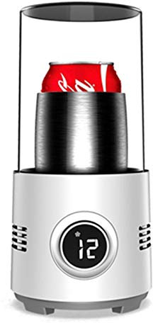 WZCXYX USB Mini Kühlschrank Kühlschrank Fast Cold Drink Schlafsaal EIS Eimer Getränke Desktop Kleine Tragbare Eismaschine Haushalt Eiswasser Glas Gefrorenes Bier