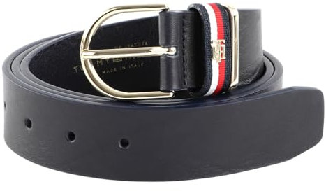 TOMMY HILFIGER TH Timeless Belt 3.5 Corporate W80 Space Blue