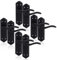 XFORT Smithy's Range 4 Pack London Suite Lever Latch Door Handle Black Antique, Traditional Cast Iron Door Handles, Rustic Lever Handles for Internal Wooden Doors.