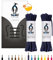 biped LACES 2 pares de cordones redondos de algodón de ø 2 mm de grosor - cordones resistentes al desgarro para zapatos de cuero y calzado informal - fabricados en la UE z2900(azul marino,75 cm)