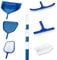 Poolpanda Poolreiniger Set Poolkescher feinmaschig Poolbürste Teleskopstange (Set XL)