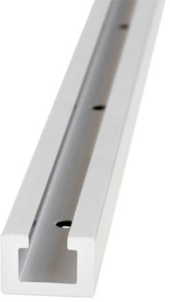 1000 mm T-Track T-Slot Miter Track Jig T Screw Fixture Slot 19x9.5mm for Table Saw Router Table Woodworking Tool.