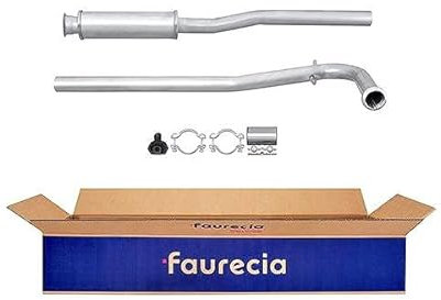 HELLA 8LC 366 025-571 Mittelschalldämpfer - Easy2Fit® Kit - mitte - zweiteilig - Set mit Anbauteilen - für u.a. RENAULT 19 I