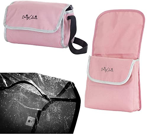 Daisy Chain Zipp Zenith-Puppenbuggy – Zubehörpaket (Classic Pink)