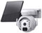 SHIWOJIA 2K Solar Wireless Security Outdoor Camera, 360° PTZ WiFi CCTV Camera, PIR Motion Detection & Alert, Color Night Vision, 2-Way Audio, IP66 Waterproof, SD/Cloud