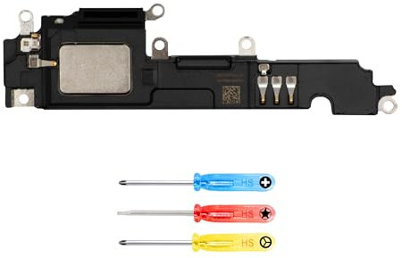 MMOBIEL Loud Speaker Compatible with iPhone 14 Plus – Speaker Repair – Phone Loudspeaker Replacement – Ringer, Buzzer Repair – Incl. Flex Cable and Screwdrivers