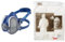 GVS Masque Elipse SPR501 avec filtres P3, M/L & Combinaison de protection 3M™ 4500 blanc, taille L