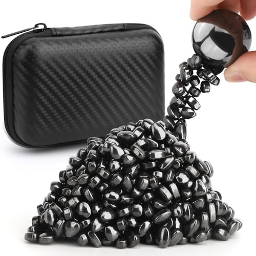 Groß Magnetkugeln Mega (3CM, 2 Stück) mit Magnetsteine (300g) Vielseitiger Stresskiller Geschenkidee Magnet Bälle, Büro Entspannung, Magnetische Kugeln für Stressabbau, Büro-Gadget, Relax-Tool, ASMR