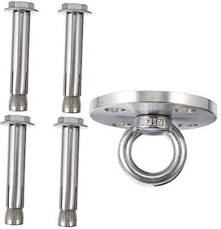 MOBUTOFU 1satz Yoga- -Schrauben Aus Edelstahl Stabiler Hängesessel-Haken Für Fitness Und Yoga Zur Sicheren Befestigung An Decken Und Wänden