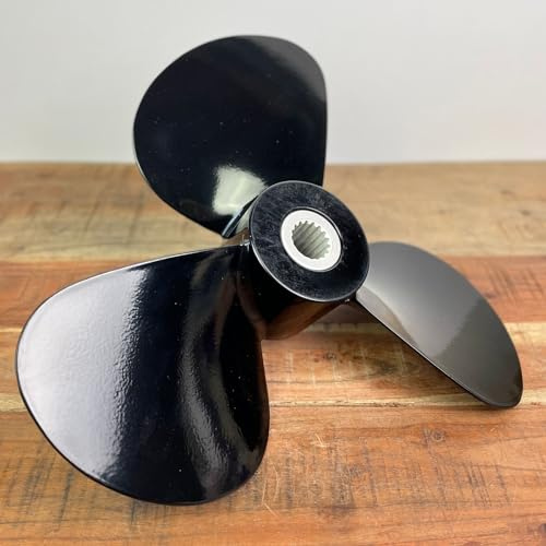 MAGICZEBRA Boot Propeller für Volvo Penta Saildrive SD 14 x 12 LH 3-Blatt Alu Yanmar Bukh Nanni 850659 21381262 23478963