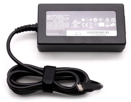 100w USB-C TYPE C Charger Compatible with Acer CHROMEBOOK 317 CB317-1H-P6K8, 317 CB317-1H-P6L9, 317 CB317-1H-P8GW Laptop Power Supply Ac Adapter With UK Cord - Sold By Wikiparts