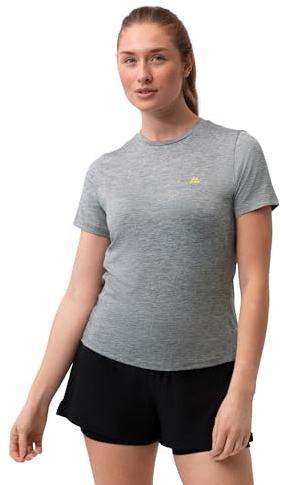 DANISH ENDURANCE Sportshirt Damen, Leicht & Atmungsaktiv, 1er & 2er Pack | Sport Oberteil, Leicht & Atmungsaktiv mit Meshnetz, Feuchtigkeitsableitend für Fitness, Yoga & Laufen