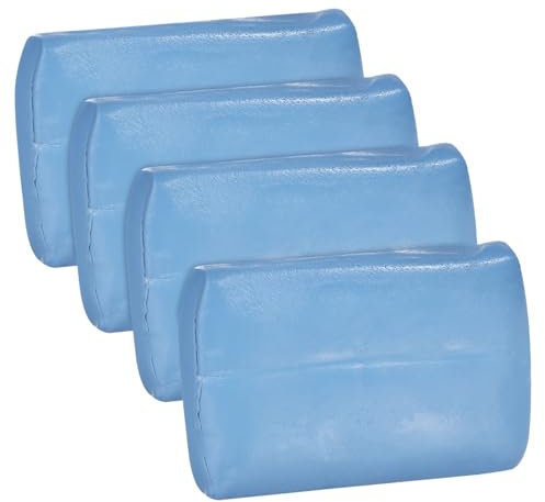 ZUNOXAZ Car Wash Clay Bar 400g Blue High Polymer Car Cleaning Wipes Interior Detailing Kit Vehicle Accessory for Effective Contaminant Removal