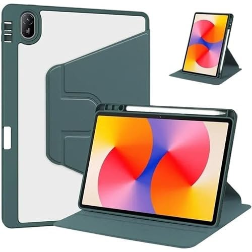 Rotating PU Leather Tablet Case Suitable For Huawei Matepad Pro 13.2inch 2023 2025 Magnet Tablet Stand Cover(Green)