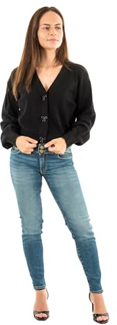 GUESS Strickjacken Jeans Lyla Jblk Jet Black a996