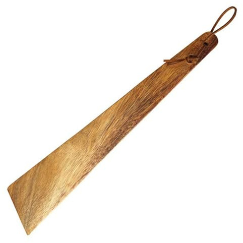 Whispern Cloud 12 Inch Teak Wood Spatula, Non Stick Pan Friendly Wooden Cooking Turner, Natural Kitchen Scraper for Baking, Sourdough & Everyday Use