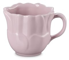 Le Creuset Stoneware Petal Mug, 11 oz., Chiffon Pink