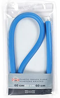 Koh-I-NOOR 60 cm 717038 Flexible Kurve, Blau