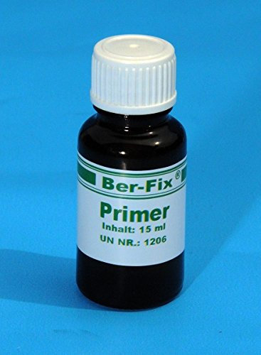Ber-Fix 5ml Primer für PE, PP, Silikon und Teflon + 400ml Universal Schnellreiniger Vielseitiger Haftvermittler für Industriekleber, Sekundenkleber, 2K Kleber und mehr Schnelle Wirkung in 60 Sek.