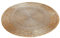 Platzset Glasperlen, 35 cm, Gold, 4er Set