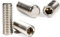 M5 x 6mm A2 Stainless Steel Flat Point Grub Screws/Grubs Bolts (Pack of 20)