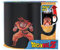 Dragonball Z - Keramik Thermoeffekt Tasse Riesentasse 460 ml - Son Goku & Shenlong Logo - Geschenkbox