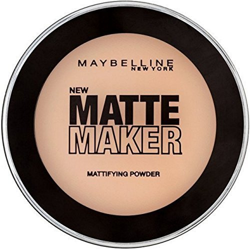 Maybelline New York Matte Maker Puder Amber Beige 35 / Make-Up Powder in einem beigen Hautfarben-Ton für einen makellosen und mattierten Teint mit leichtem Tragegefühl