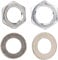 Guitar Input Jack Socket Nuts Washers, 5 Pcs Guitar Hex Nut Washers Bass Nuts Guitar Jack Socket Nuts Set Guitar Parts Guitar Replacement For Electric Guitar And Bass (M8)