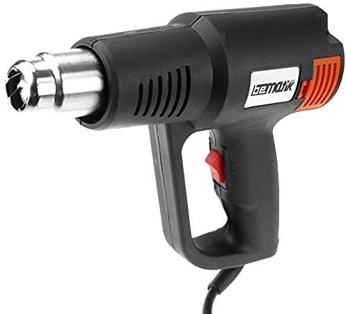 PrimeMatik - Pistola de Aire Caliente de 2000 W para decapar con 2 Niveles de Velocidad