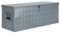 Susany Aluminiumkiste, Aluminiumbox, Truckbox Alu, Alubox Abschließbar, 110,5×38,5×40 cm Silbern
