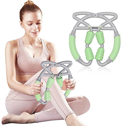Verstellbare Muske Massagerolle,Faszienroller & Massagegerät, Beinrollen zur Linderung von Muskelkater Oberschenkel, Arm Wade, Schulter Reduzieren Cellulite, Tiefengewebemassage
