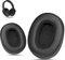 Krone Kalpasmos Replacement Earpads for Skullcandy Crusher, Compatitble with Skullcandy Evo/Hesh 3Wireless Headphones, Luxury Leather Soft Memory Foam Large Oval Ear Cushion, Black