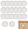 Rejilla de Ventilación Redonda de Plástico,Rejilla Ventilación Redonda,Rejilla ventilación para Armario,Orificios de Malla de Ventilación Redondos,para Ventilación de Cocina,Baño,Armario,Blanco,20 Pcs