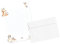Friendly Fox Kinder Briefpapier Waldtiere, 1x DIN A5 Schreibblock mit Linien und 20 Umschläge, Kinder Briefblock liniert Briefpapier Set für Kinder