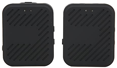 Zunate WAIR-G1 2,4 GHz Drahtloses Lavalier-Mikrofonsystem mit Senderempfänger, für Smarthone, DSLR-Kamera, Camcorder und Tablets, Ideal Zum Unterrichten von Videoaufnahmen