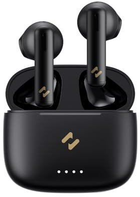Auriculares Bluetooth inalámbricos, clasificación IPX4, micrófono de reducción de ruido ENC, función táctil inteligente
