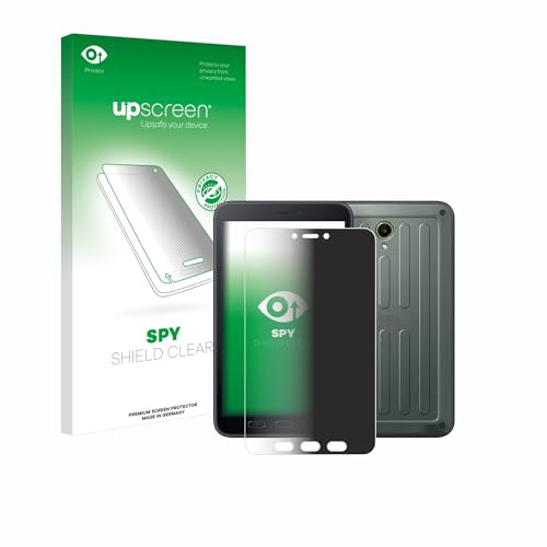 upscreen Blickschutzfolie für Samsung Galaxy Tab Active 5 | (Hochformat) Anti-Spy Displayschutz Made in Germany Privacy Screen Protector Sichtschutz Blaulichtfilter Klare Folie