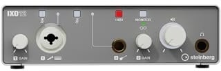 Steinberg IXO12 2x2 USB 2.0 Audio Interface with a Microphone Preamp, Includes Cubase AI and Cubasis LE Software Package