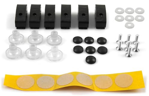 ROBUST Motorhaube Wind Bug Stone Deflektor Montage Clips Set Kompatibel mit allen Fahrzeugen (30 Stück)