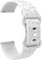 Silikon Armband für Withings ScanWatch 2 38mm, 18mm Wasserdichte Weiche Ersatzriemen, Weiches Silikon Ersatzarmband Uhrenarmband Sportarmband für Damen Herren, Weiß
