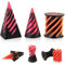 PENCHUAN 3 Stück Impossible Cone Pyramid Spirale Spielzeug,3D Spiral Cone Fidget Toy,Anxiety Relief Spiral Cone Toy Impossible Pyramid,Funny Passthrough Pyramid Sculpture, für Kinder und Erwachsene