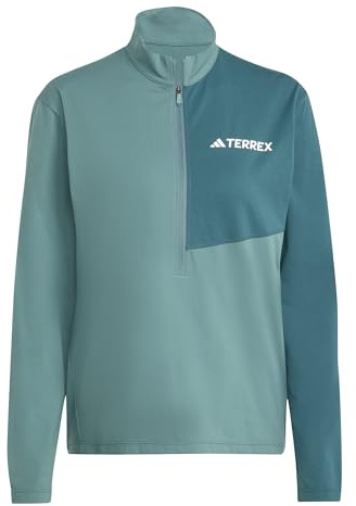 adidas Women's Terrex Multi Climacool Half Zip Long Sleeve T-Shirt (Long Sleeve) (Pack of 1)